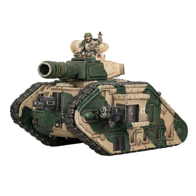 Char de Combat Leman Russ Astra Militarum, figurine peinte