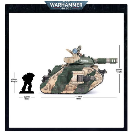 Leman Russ, comparaison d'échelle