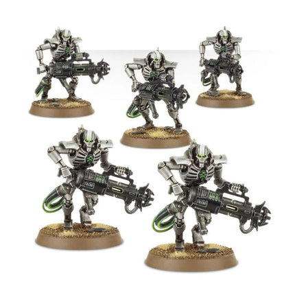 Necron Immortals avec carabines tesla
