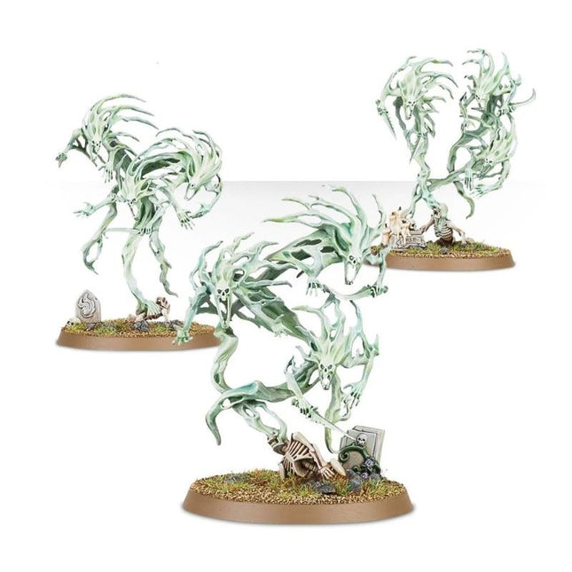 Nuées d'Esprits Nighthaunt, 3 figurines peintes