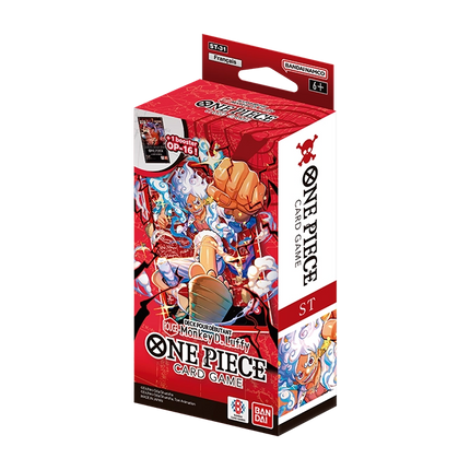 One Piece ST-31 Deck pour Débutant Rouge Monkey D. Luffy FR