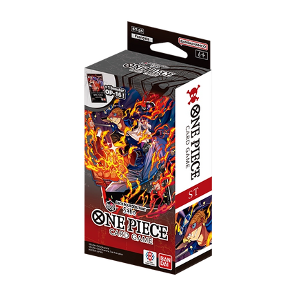 One Piece ST-35 Deck pour Débutant Rouge/Noir Sabo FR