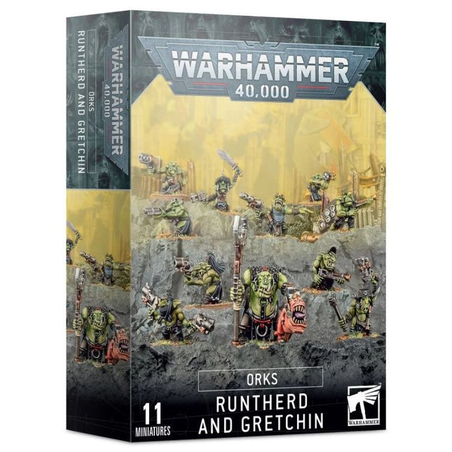 Orks Runtherd and Gretchin, boîte Warhammer 40,000