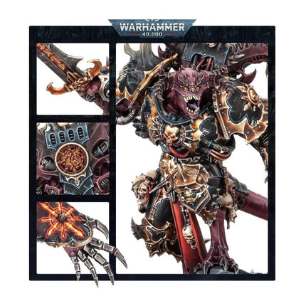 Prince Démon version Warhammer 40,000 avec armure énergétique