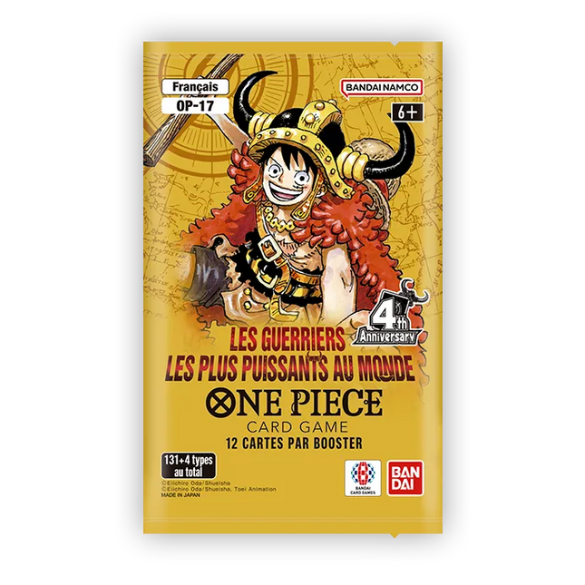 Booster One Piece Card Game OP-17 FR, 12 cartes