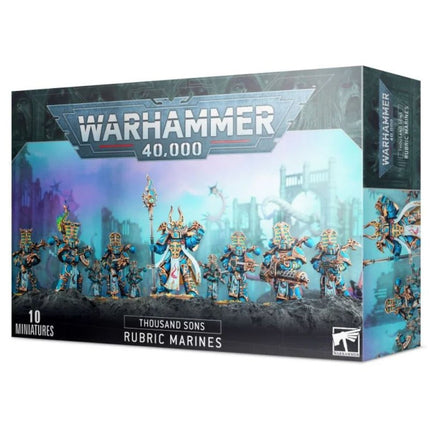 Thousand Sons Rubric Marines, boîte Warhammer 40,000