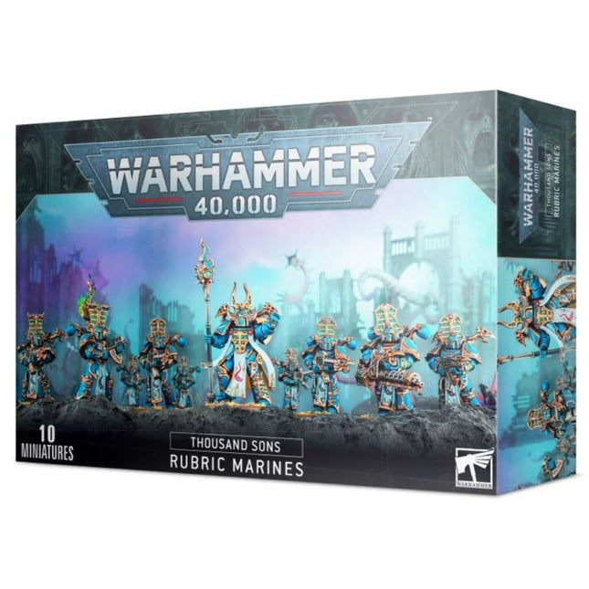 Thousand Sons Rubric Marines, boîte Warhammer 40,000
