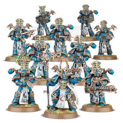 Rubric Marines Thousand Sons, escouade de 10 figurines peintes