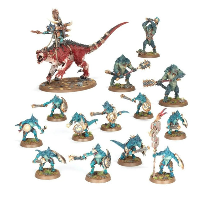 Fer de Lance Seraphon, armée complète peinte