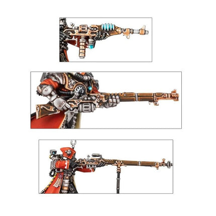 Détails des armes des Skitarii Rangers