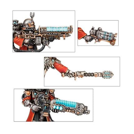 Détails des armes des Skitarii Vanguard