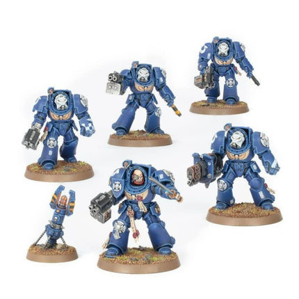 Escouade Terminator Space Marines, 5 figurines peintes