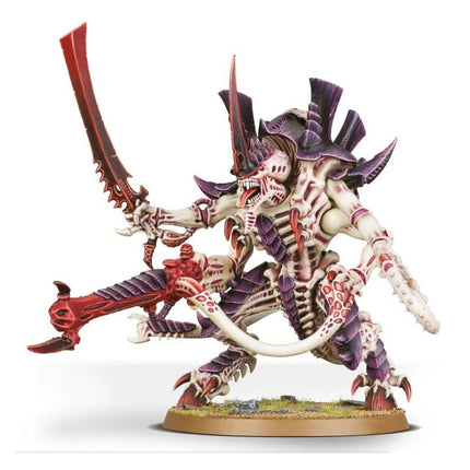 Tyran des Ruches Tyranids sans ailes, figurine peinte