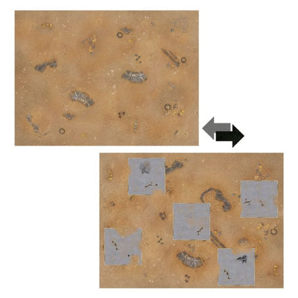 Tapis de jeu double face